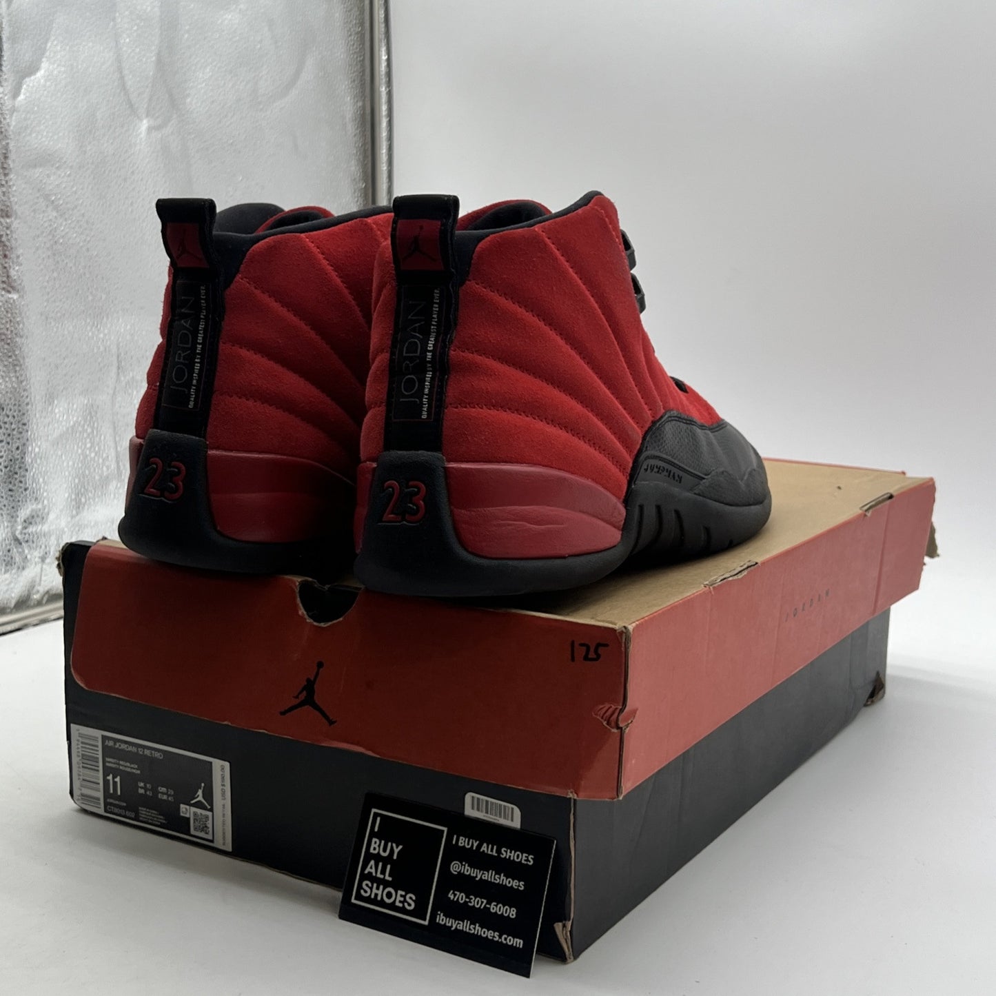 Size 11 - Air Jordan 12 Retro Reverse Flu Game 2020 (CT8013-602)