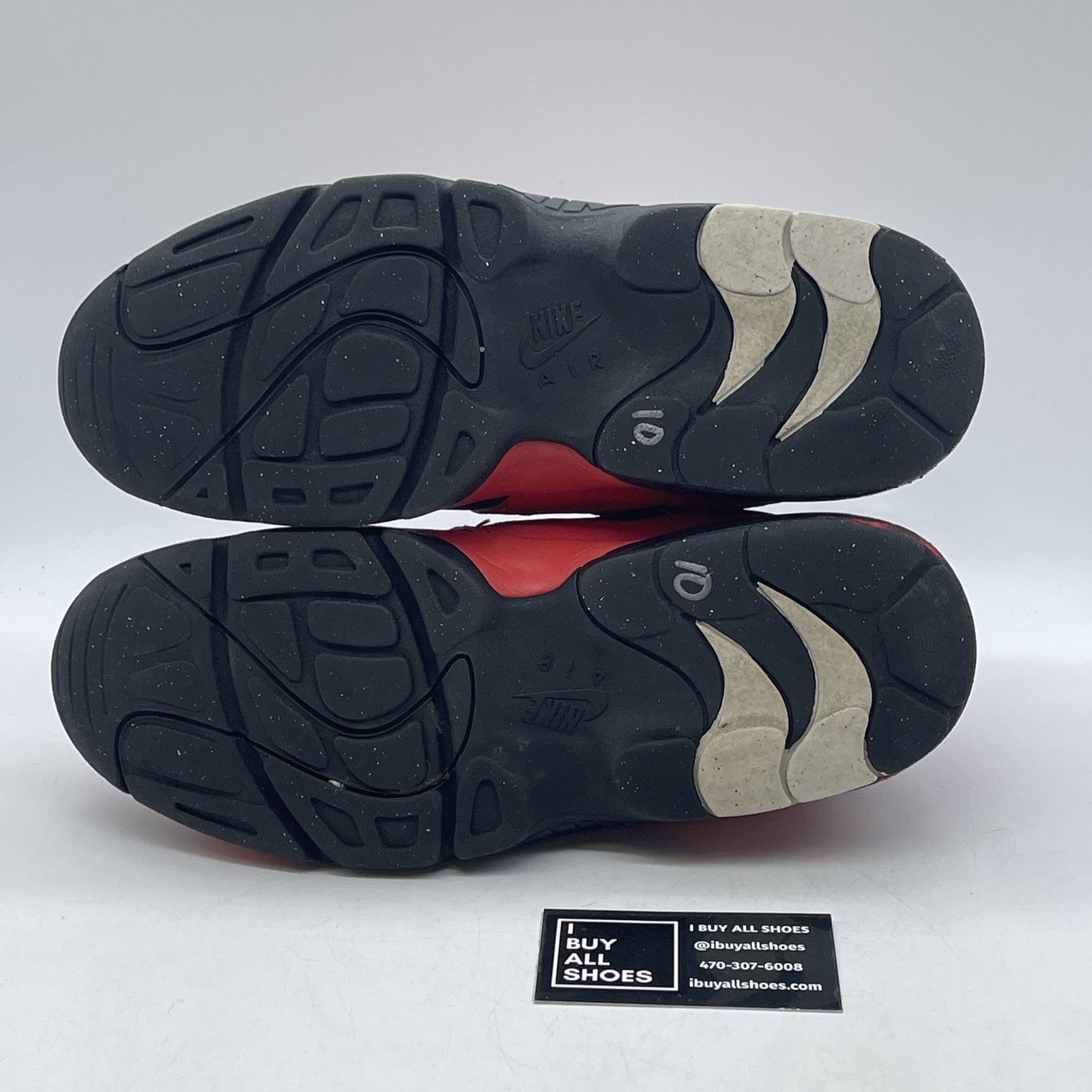 Size 10.5 - Nike Air Diamond Turf Challenge Red Black Suede (309434-007)