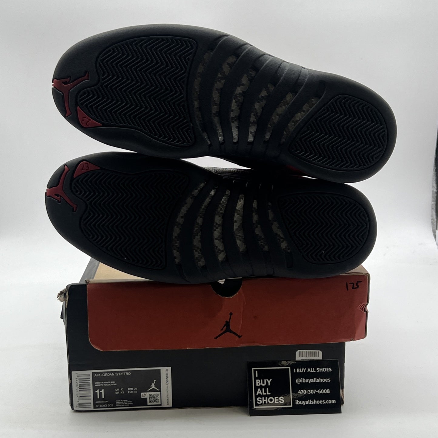 Size 11 - Air Jordan 12 Retro Reverse Flu Game 2020 (CT8013-602)