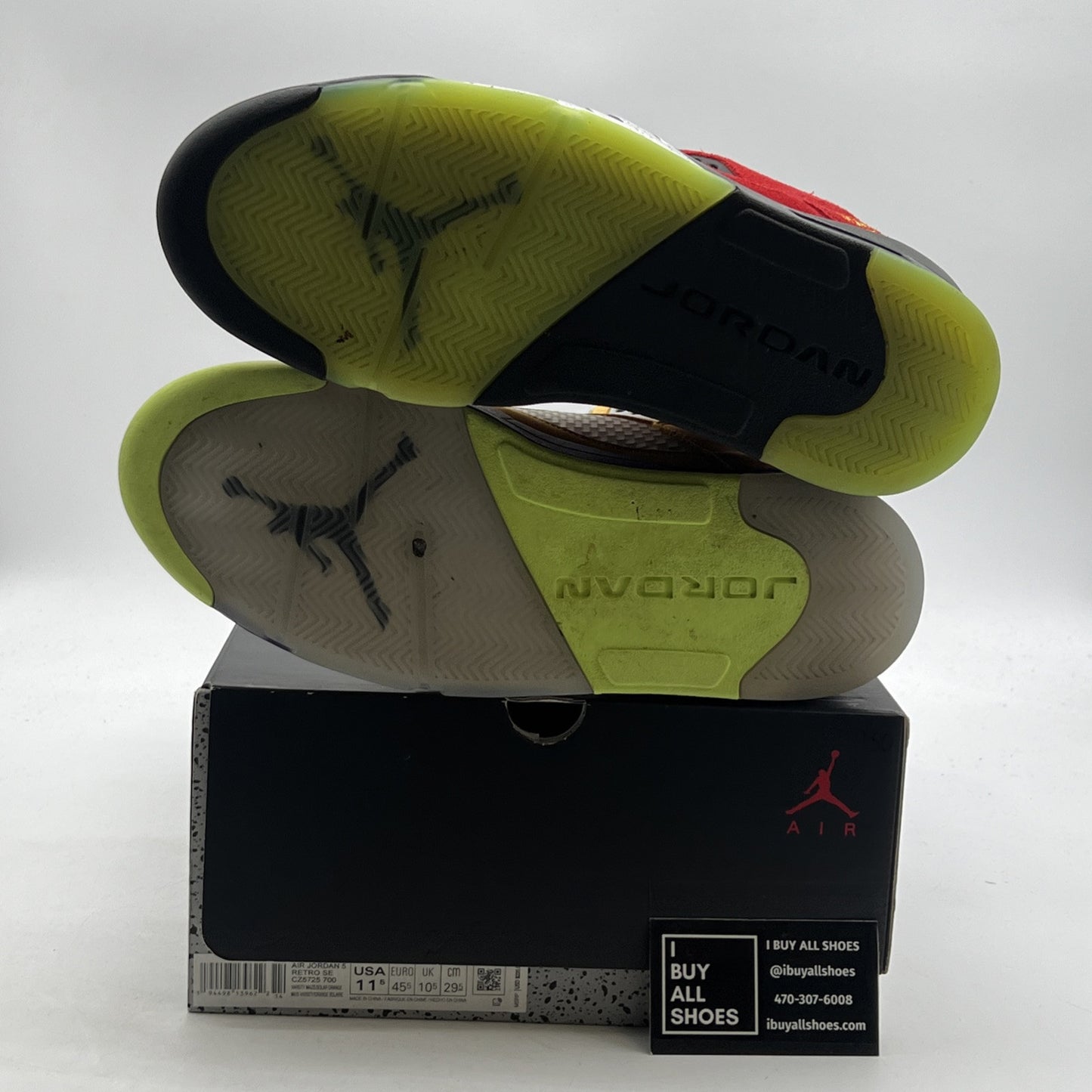 Size 11.5 - Air Jordan 5 Retro SE Solar Orange (CZ5725-700)