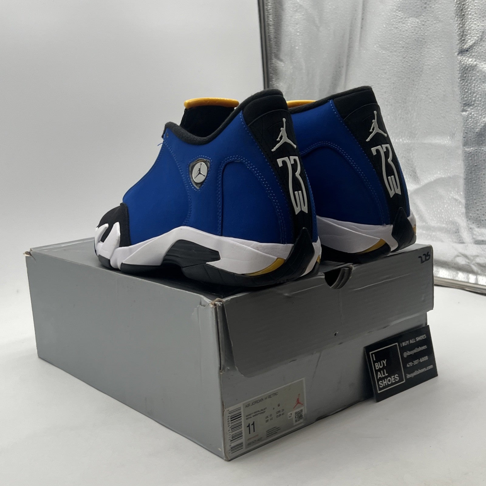 Size 11 - Air Jordan 14 Retro Laney (487471-407)