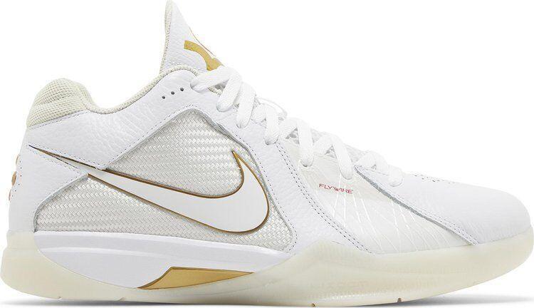 Size 10.5 - Nike Zoom KD 3 White Metallic Gold (DZ3009-100)
