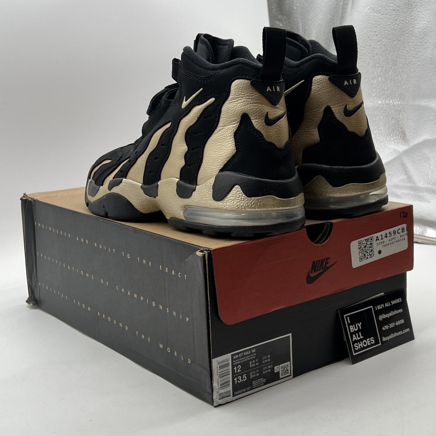 Size 12 - Air DT Max 96 Colorado Home Black Gold Suede (HM9236-001)