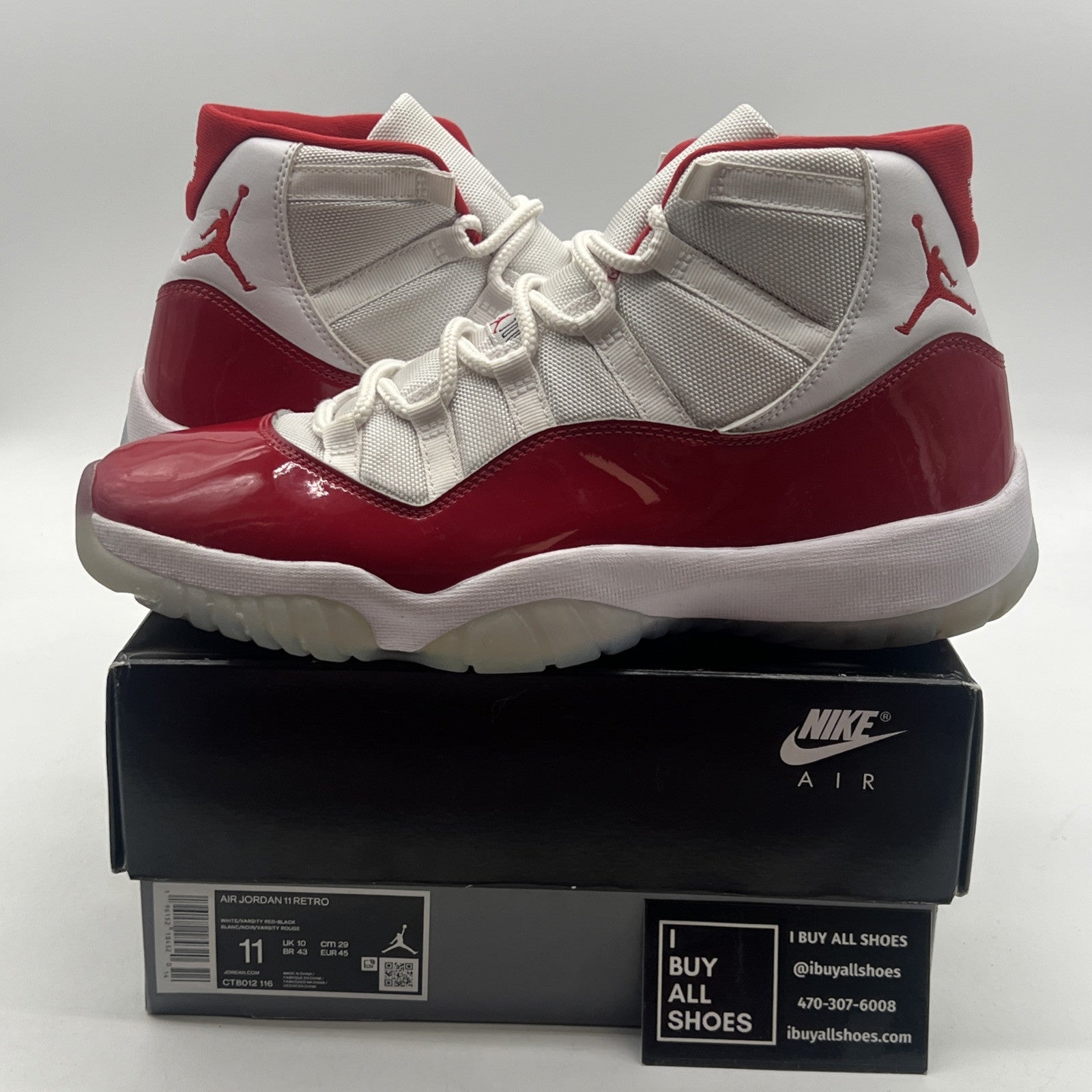 Size 11 - Air Jordan 11 Retro High Cherry (CT8012-116)