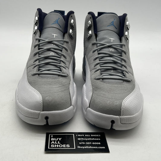 Size 10 - Air Jordan 12 Retro Grey University Blue (130690-007)