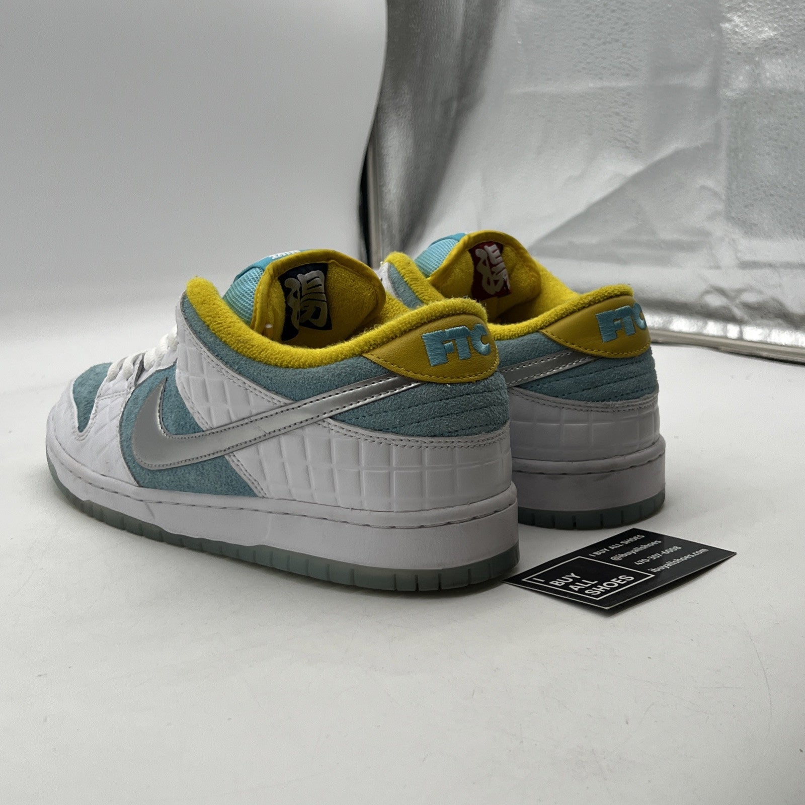 Size 12 - Nike FTC x Dunk SB Low Lagoon Pulse (DH7687-400)