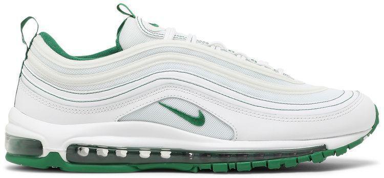 Size 11 - Nike Air Max 97 Pine Green White Suede Leather (DH0271-100)