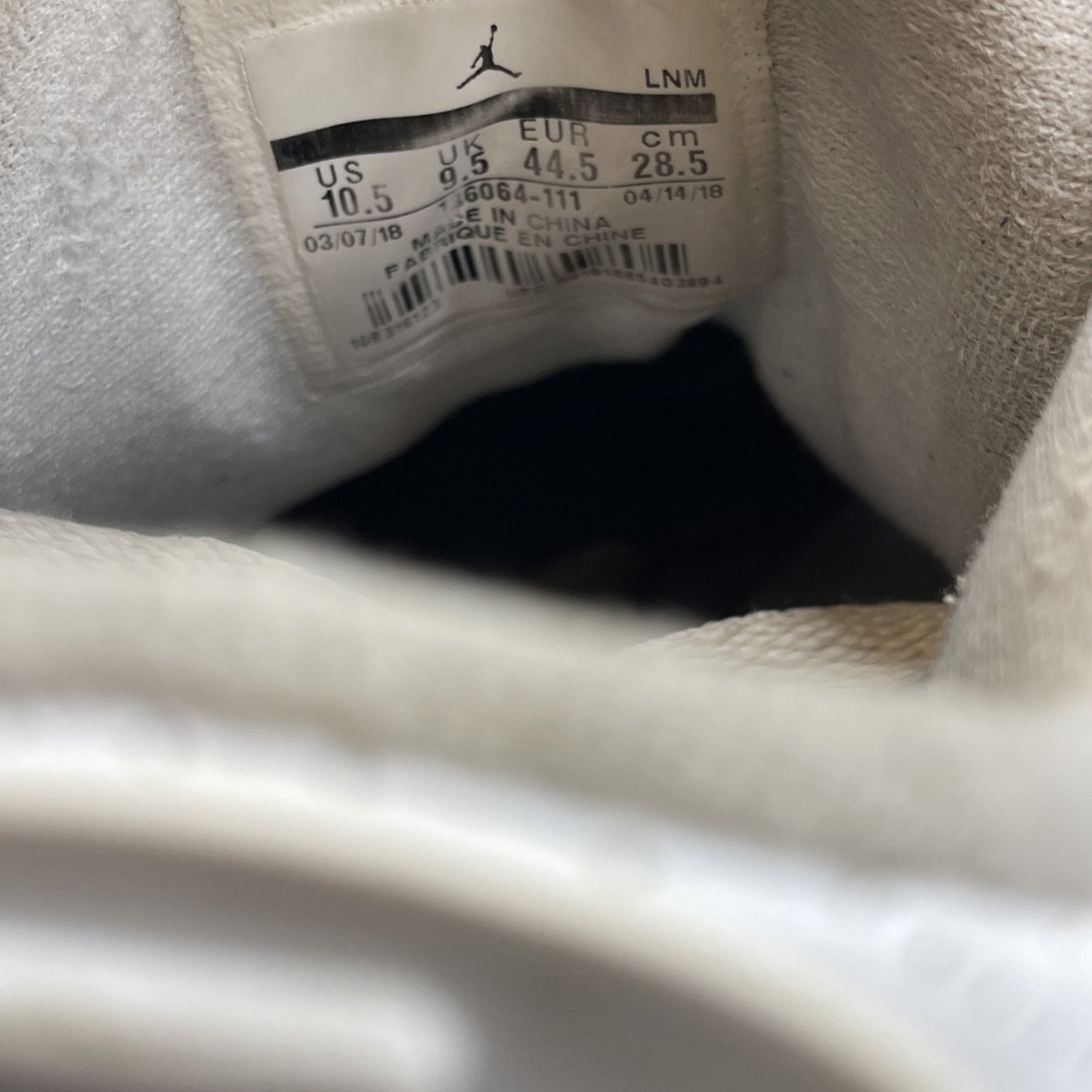 Size 10.5 - Air Jordan 3 Retro Triple White Suede Leather (136064-111)