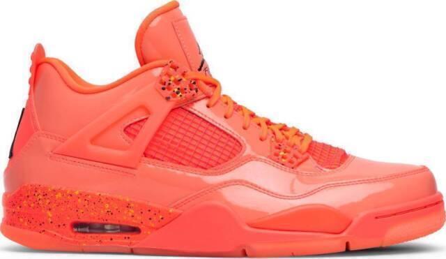 Size 11W - Air Jordan 4 Retro NRG Hot Punch Black Pink Leather (AQ9128-600)