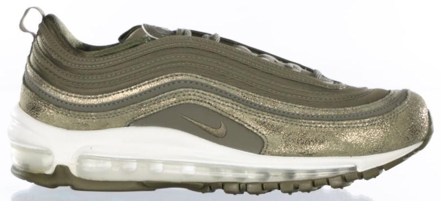 Size 12W - Nike Air Max 97 Medium Olive Suede Leather (FB1289-201)