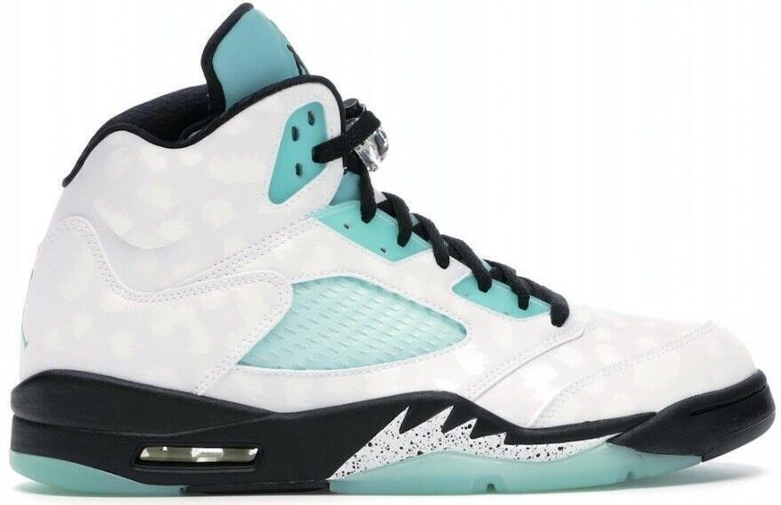 Size 10.5 - Air Jordan 5 Retro Island Green (CN2932-100)