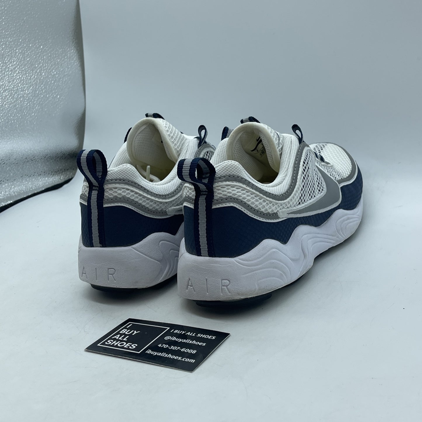 Size 9 - Nike Air Zoom Spiridon QS Summer Pack - Midnight Suede (849776-103))