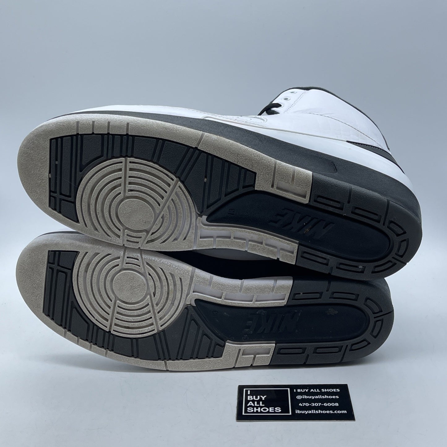 Size 13 - Air Jordan 2 Retro Wing It Black White Leather (834272-103)