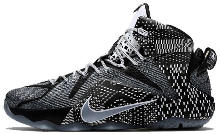 Size 14 - Nike LeBron 12 BHM (718825-001)