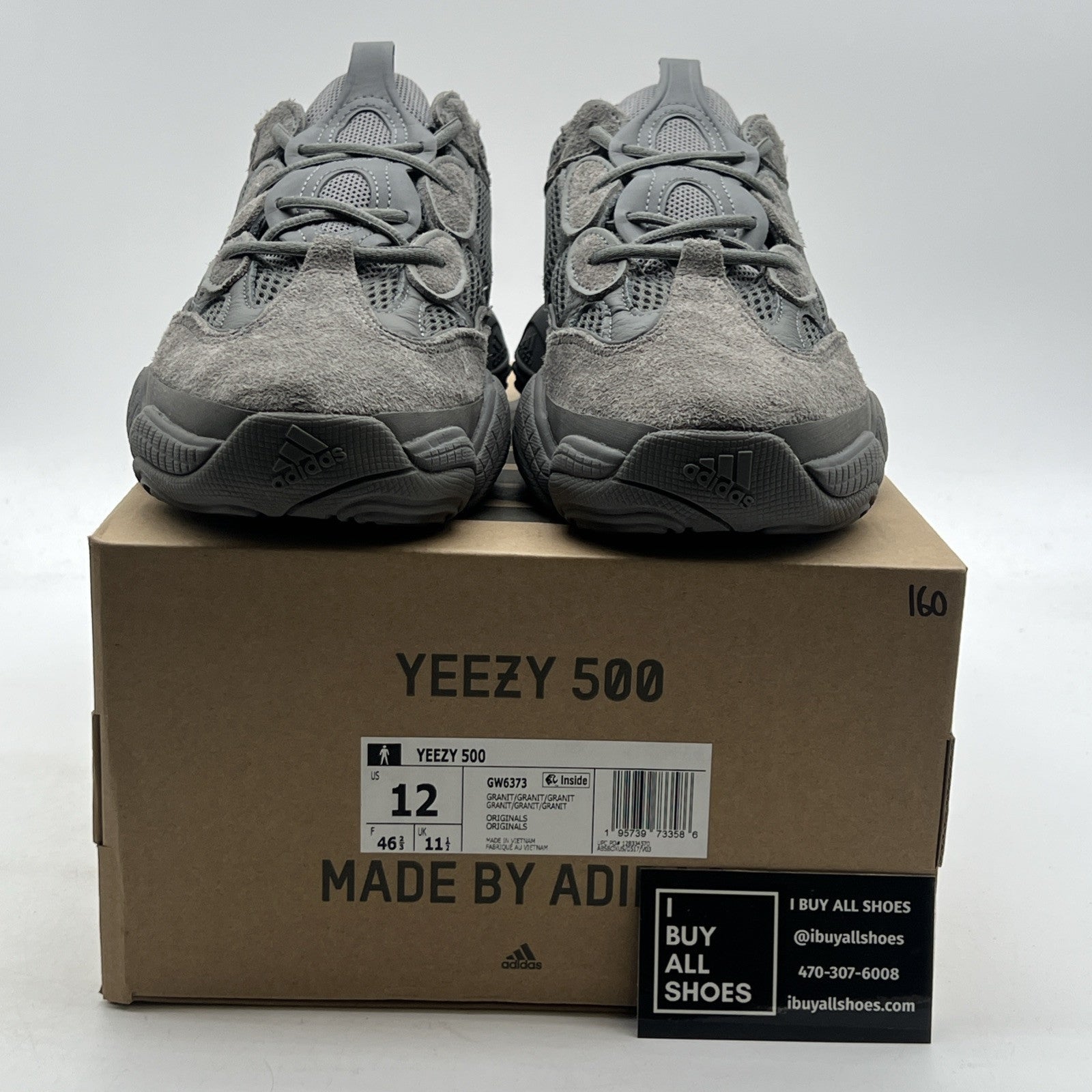 Size 12 - Adidas Yeezy 500 Granite 2022 (GW6373)
