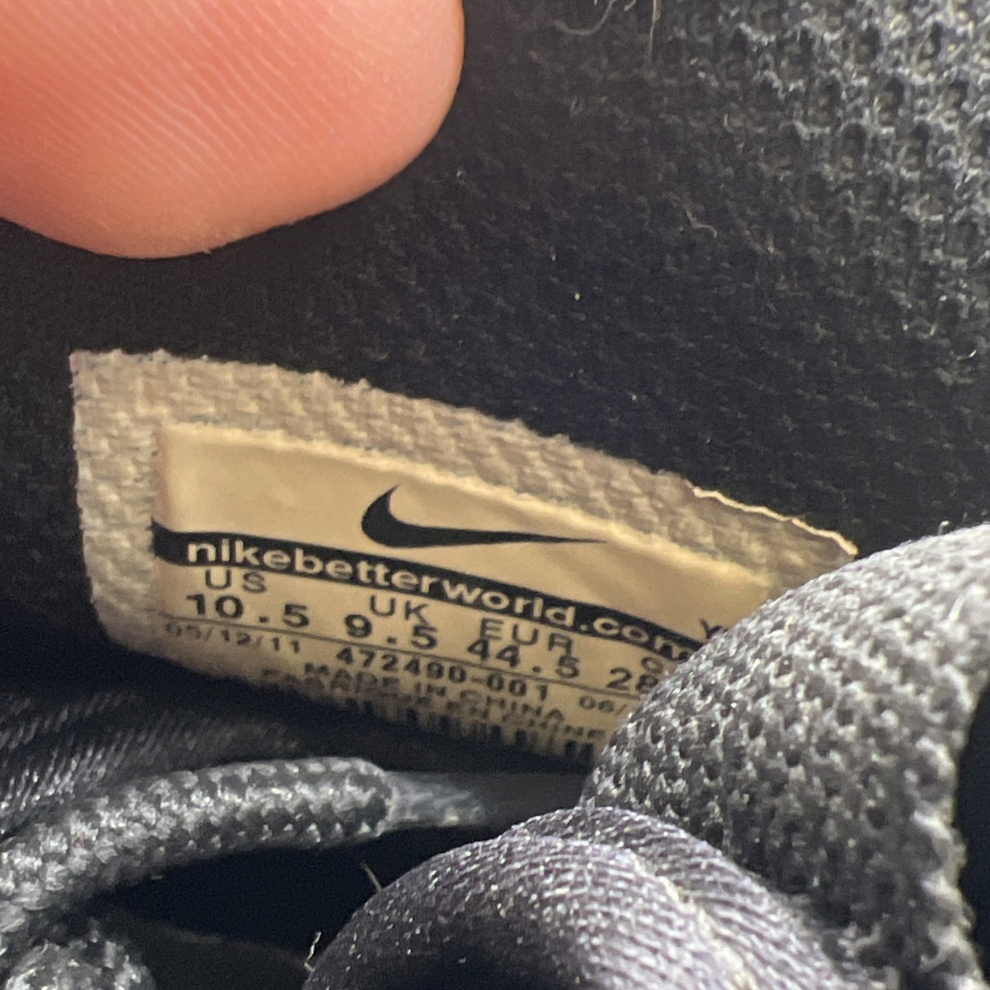 Size 10.5 - Nike Air Max Uptempo 2 2011 Duke (472490-001)