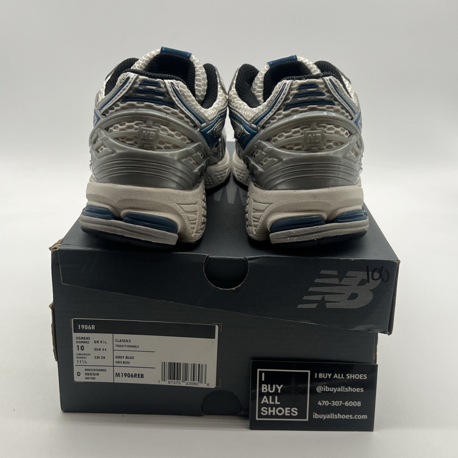 Size 10 - New Balance 1906R Silver Blue Agate (M1906REB)