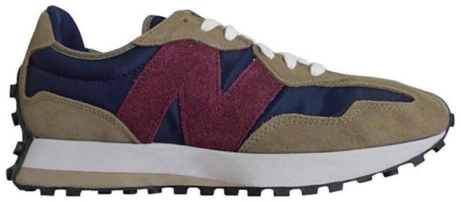 Size 10 - New Balance FIGS x 327 Olive Blue Suede (MS327FIG)