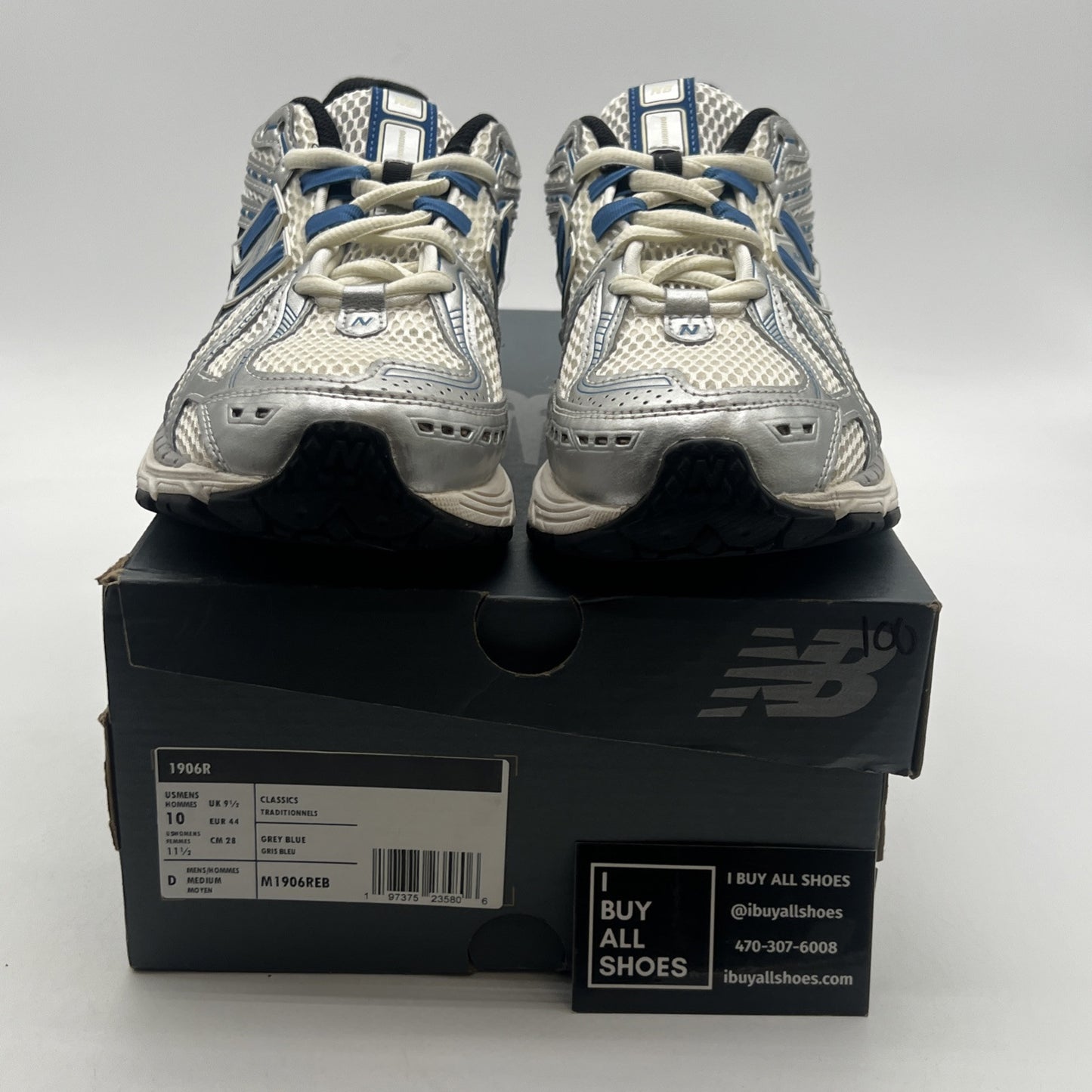 Size 10 - New Balance 1906R Silver Blue Agate (M1906REB)