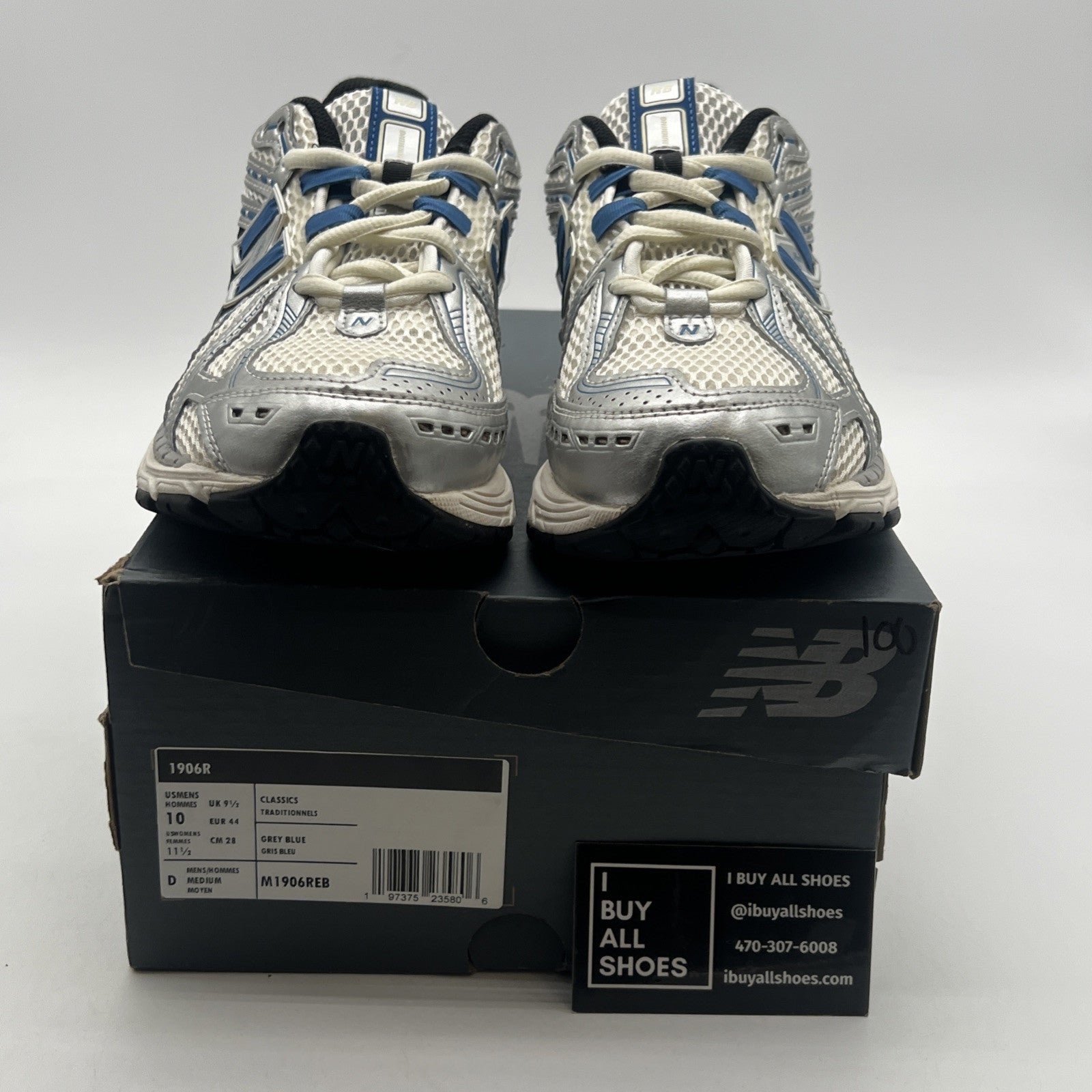 Size 10 - New Balance 1906R Silver Blue Agate (M1906REB)