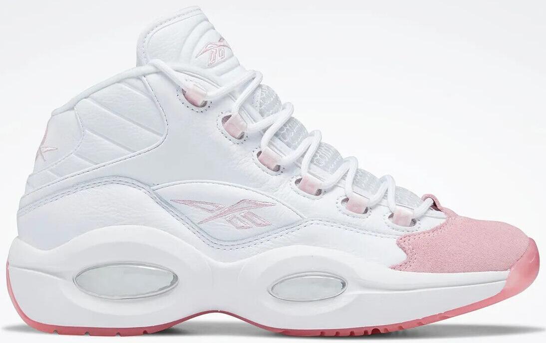Size 9 - Reebok Question Mid Pink Toe (G55120)