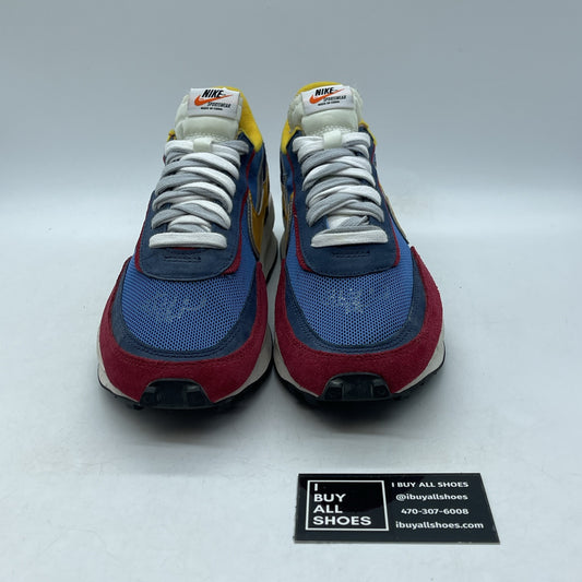 Size 10 - Nike sacai x LDWaffle Varsity Blue Suede Leather (BV0073-400)