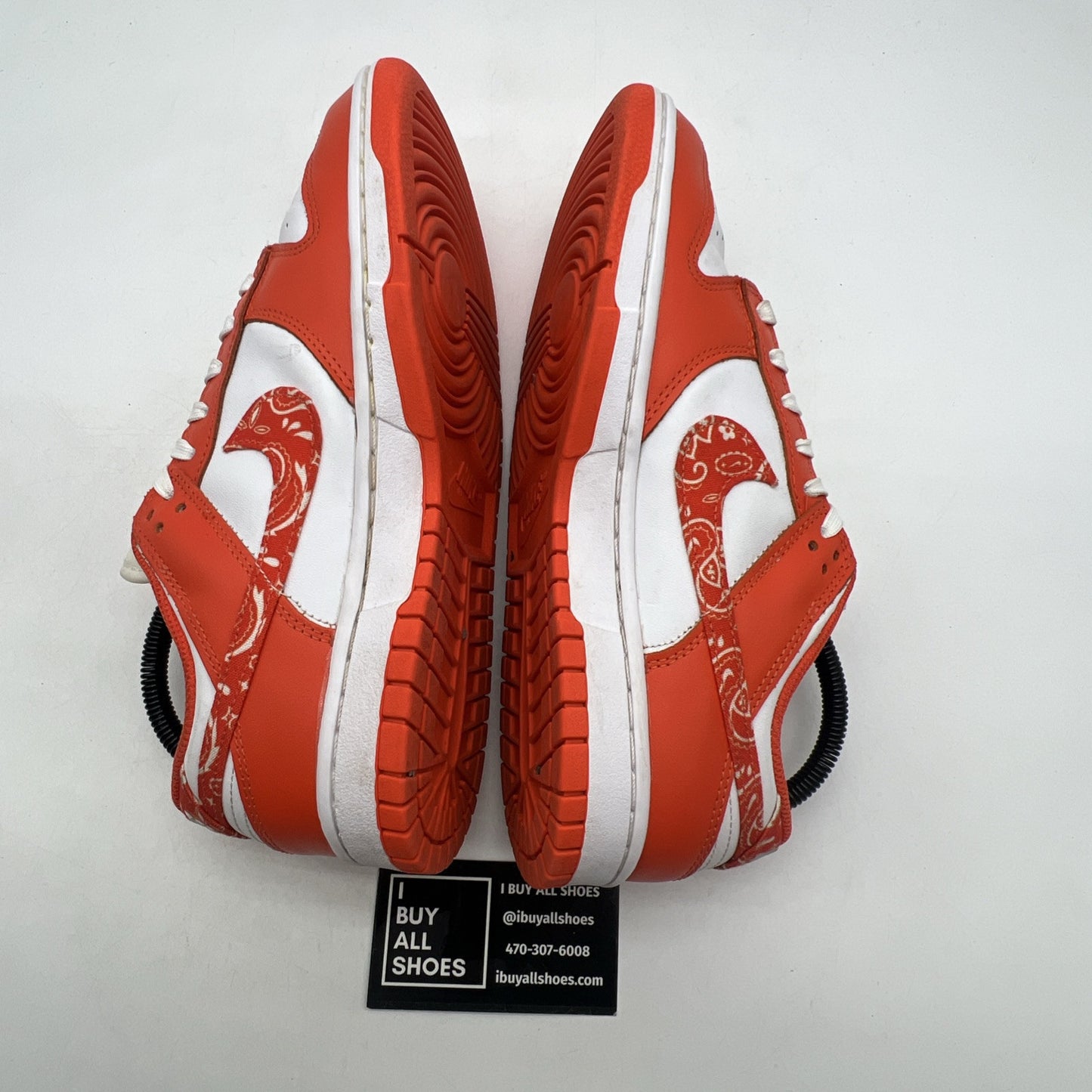 Size 9W - Nike Dunk Low Orange Paisley W (DH4401-103)