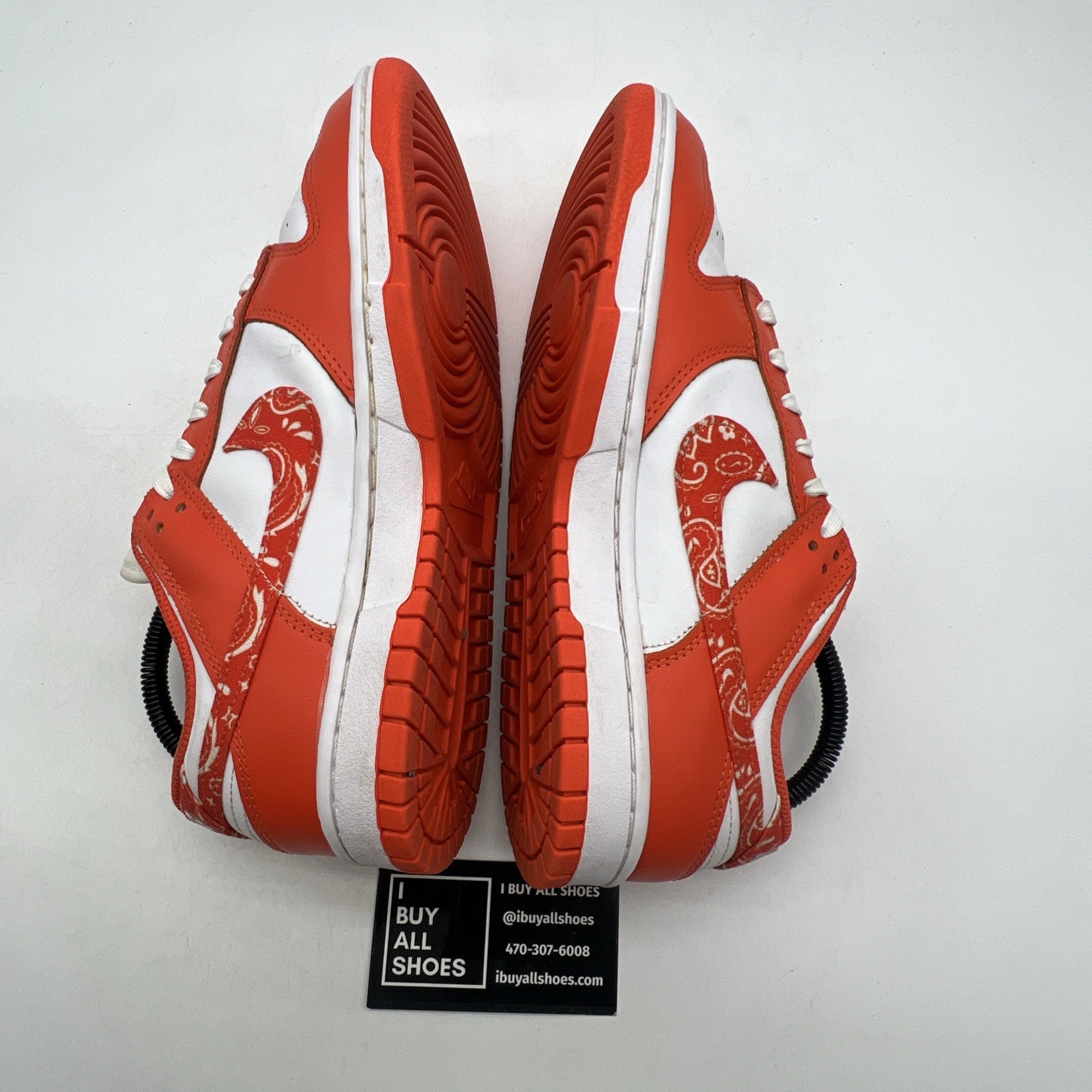 Size 9W - Nike Dunk Low Orange Paisley W (DH4401-103)