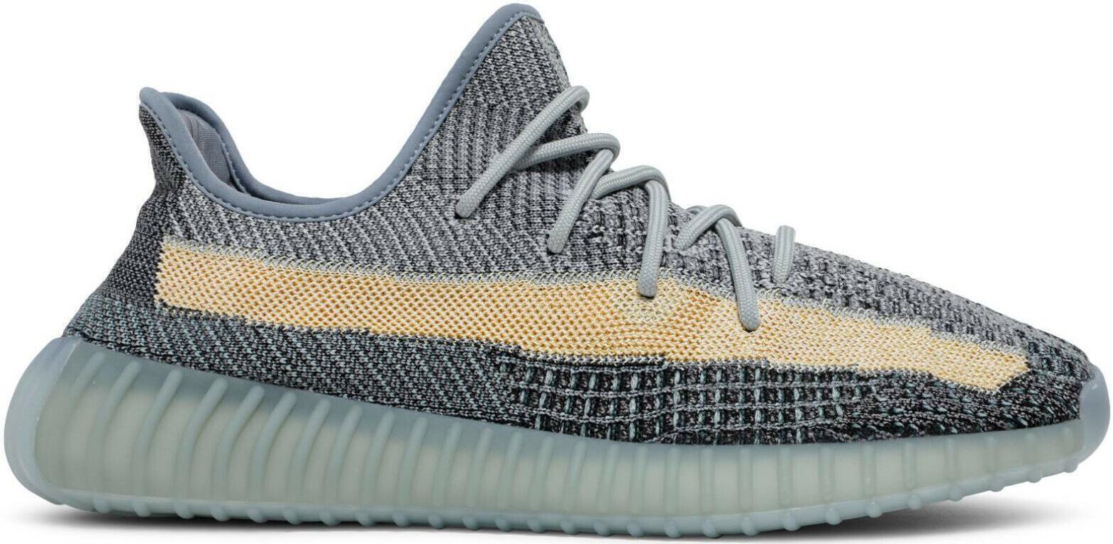 Size 10.5 - adidas Yeezy Boost 350 V2 Ash Blue Brown Suede (GY7657)