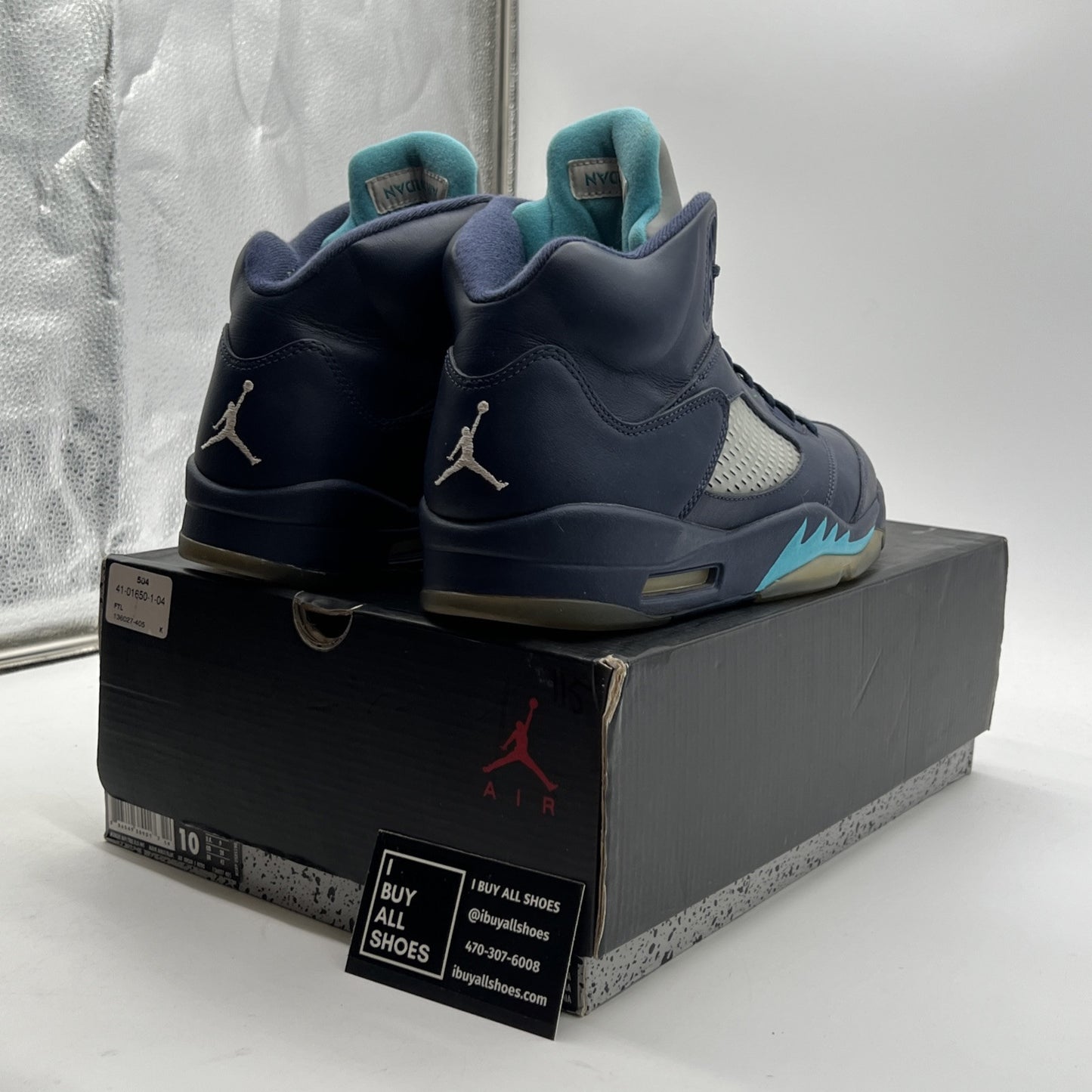 Size 10 - Air Jordan 5 Retro Pre-Grape (136027-405)