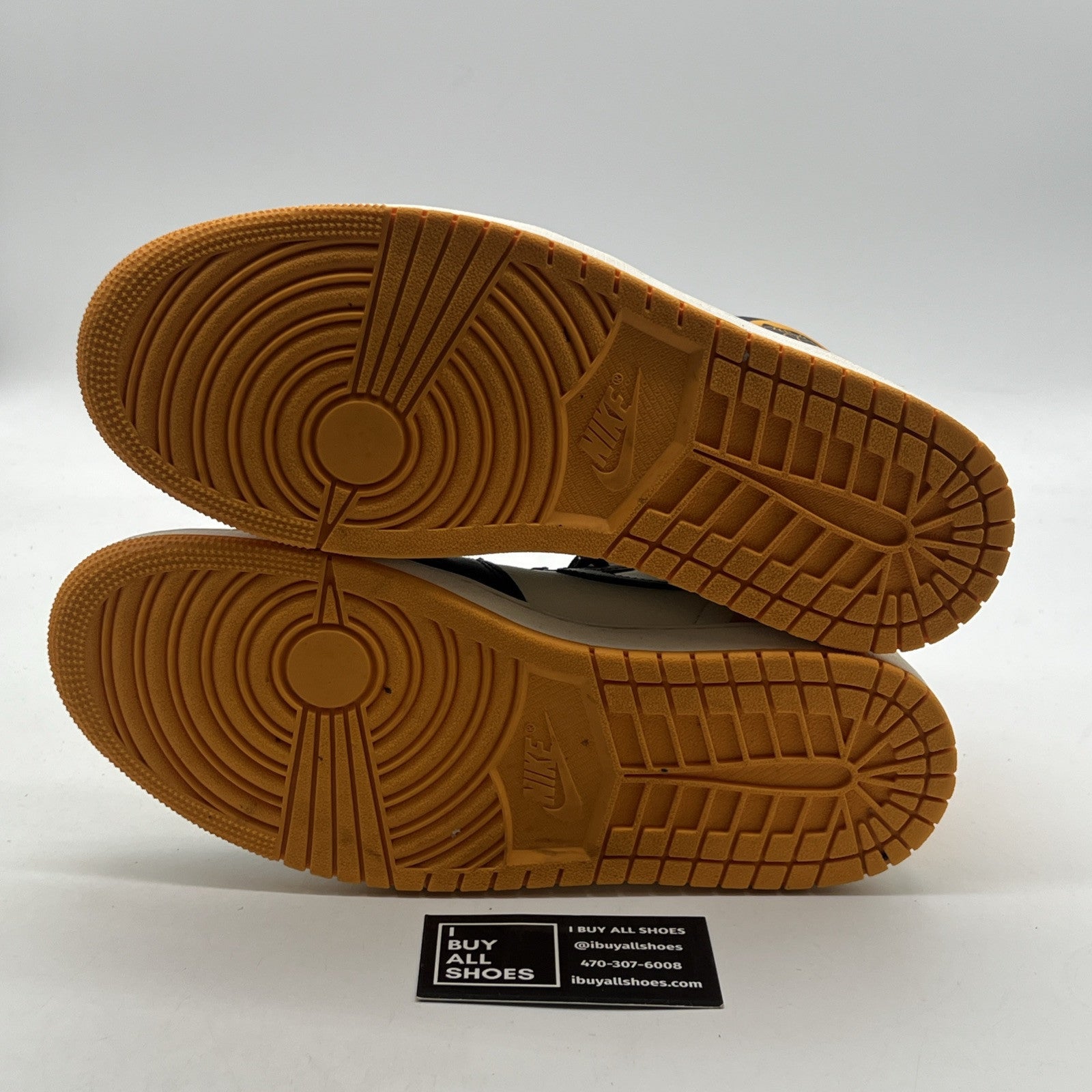 Size 9.5 - Air Jordan 1 Retro OG High Yellow Toe (555088-711)