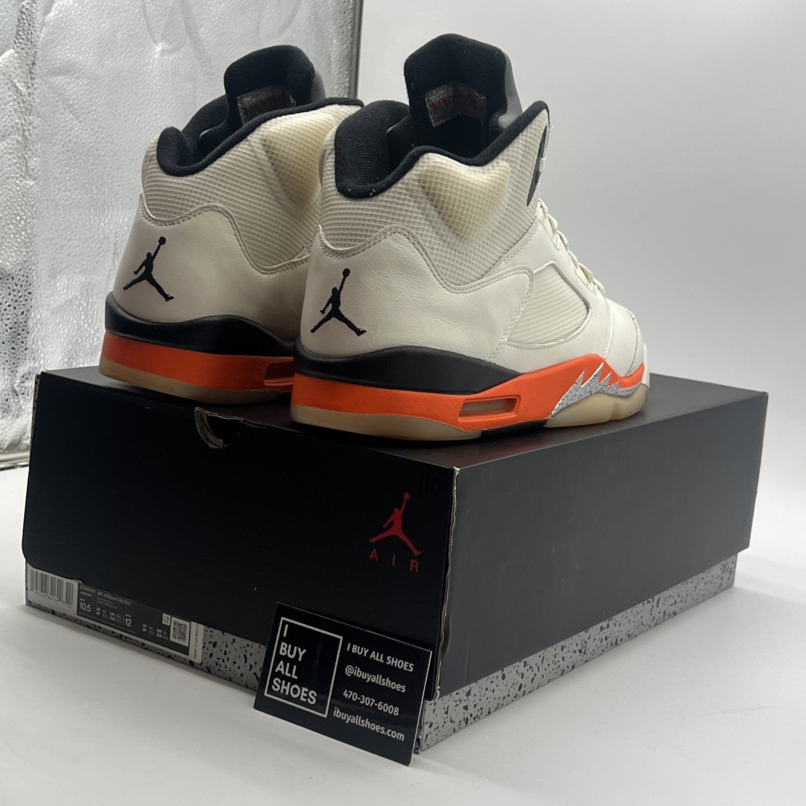 Size 10.5 - Air Jordan 5 Shattered Backboard (DC1060-100)