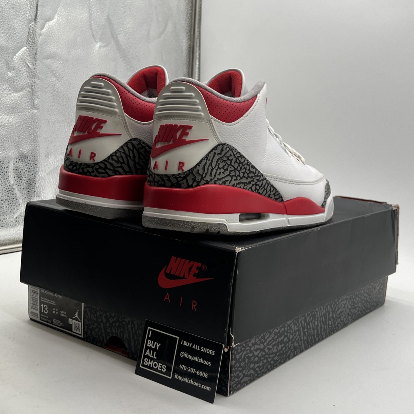 Size 13 - Air Jordan 3 Retro Mid Fire Red (DN3707-160)