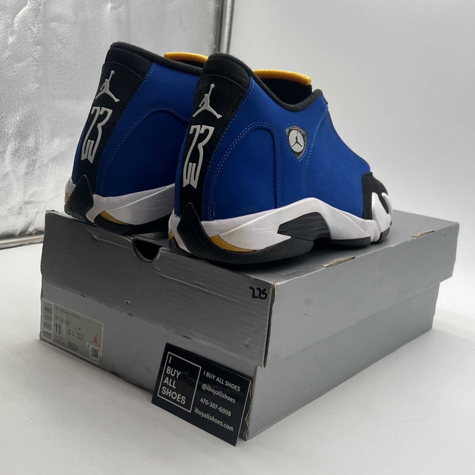 Size 11 - Air Jordan 14 Retro Laney (487471-407)