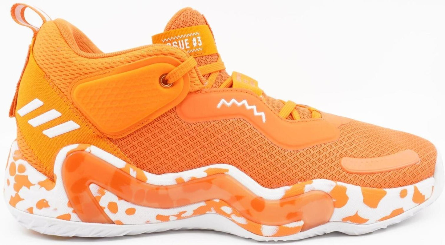 Size 11.5 - adidas D.O.N. Issue 3 Team Orange (GW7893)