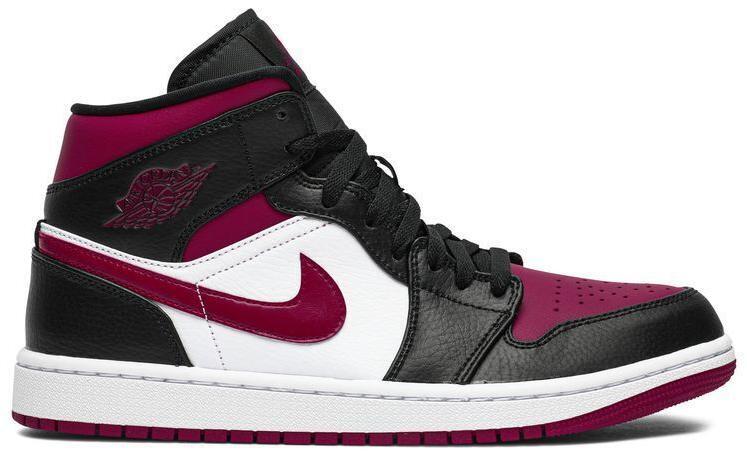 Size 11.5 - Air Jordan 1 Mid Noble Red (554724-066)