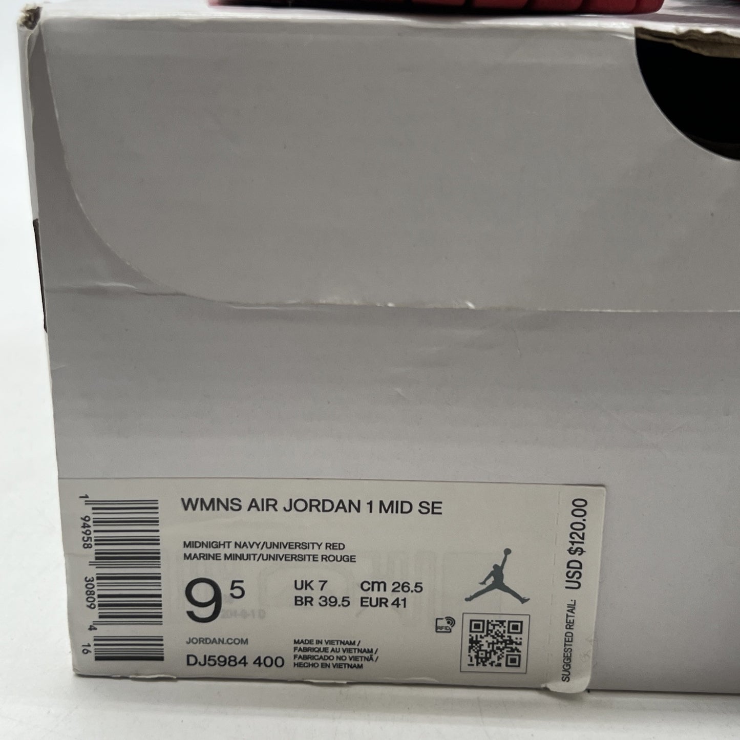 Size 9.5 - Air Jordan 1 Mid Champ Colors W (DJ5984-400)