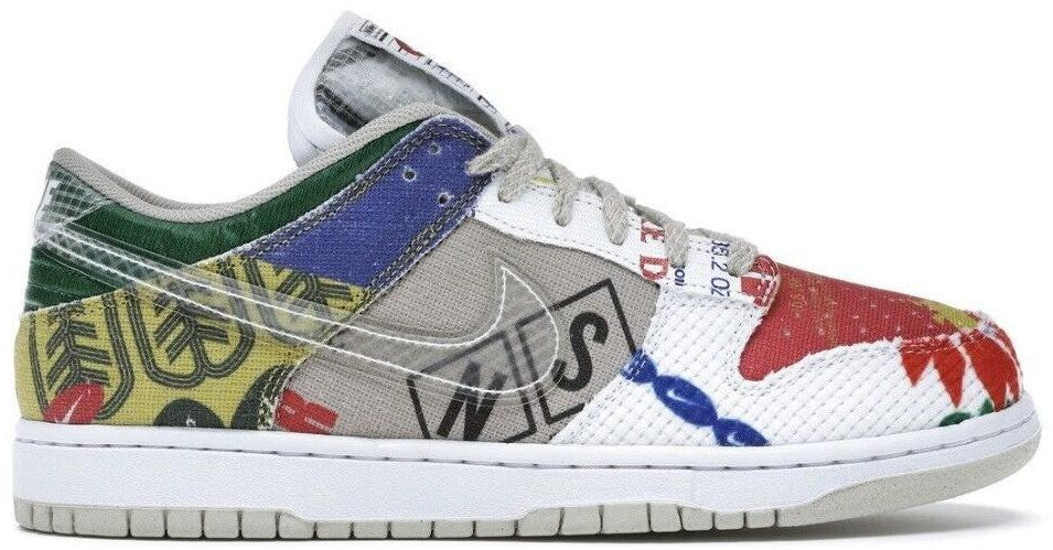 Size 8 - Nike Dunk Low City Market (DA6125-900)