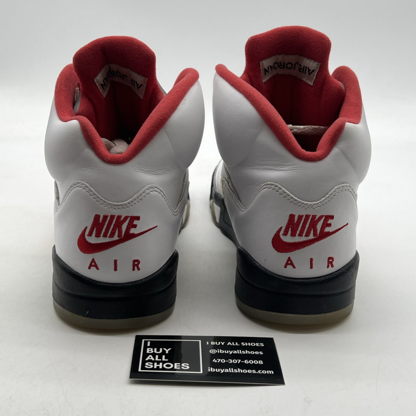 Size 10 - Air Jordan 5 Retro Mid Fire Red (136027-130)