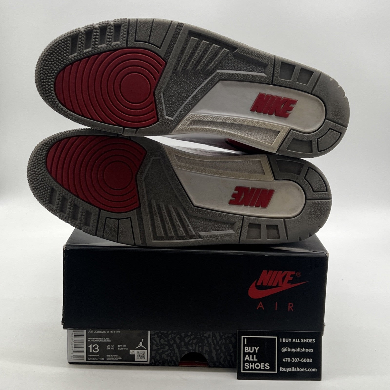 Size 13 - Air Jordan 3 Retro Mid Fire Red (DN3707-160)