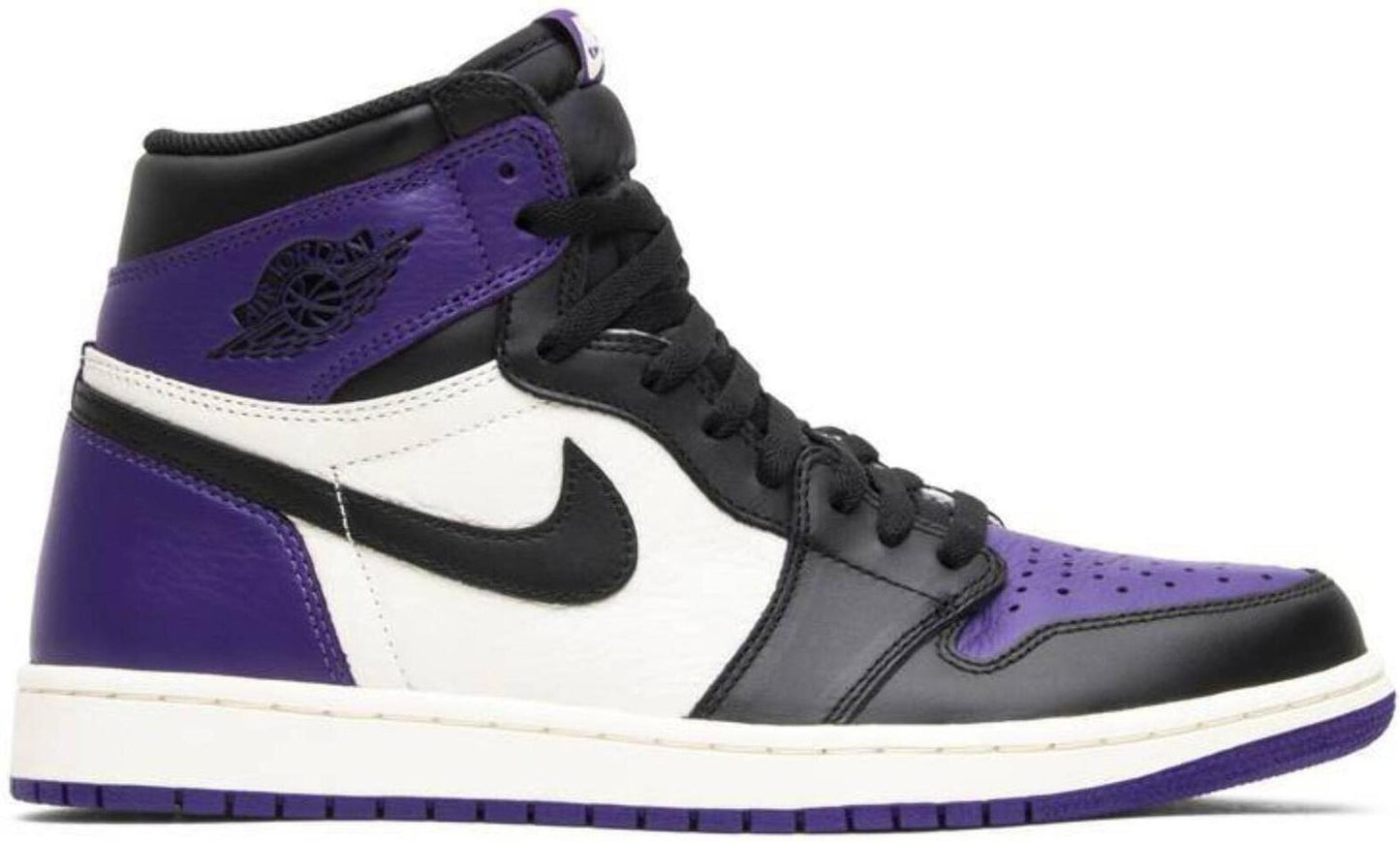 Size 10.5 - Air Jordan 1 Retro OG High Court Purple Leather (555088-501)