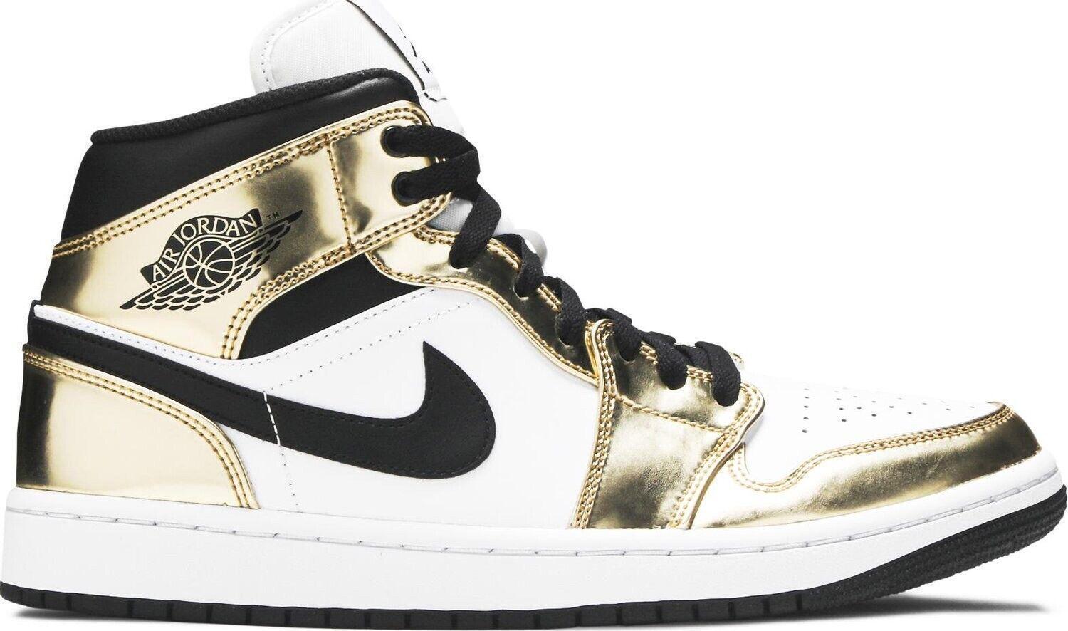 Size 11.5 - Air Jordan 1 Mid SE Metallic Gold 2020 (DC1419-700)