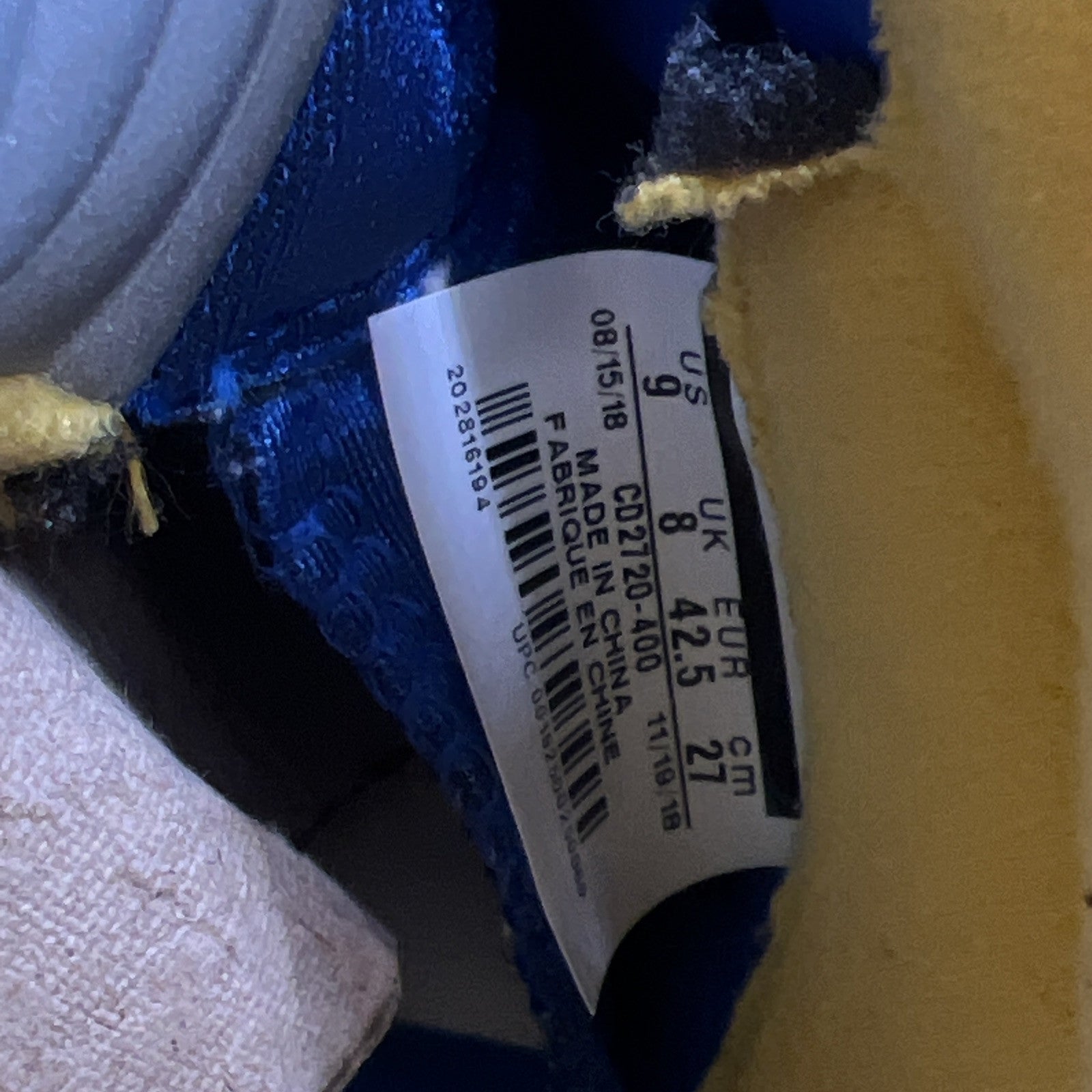Size 9 - Air Jordan 5 Retro Laney (CD2720-400)