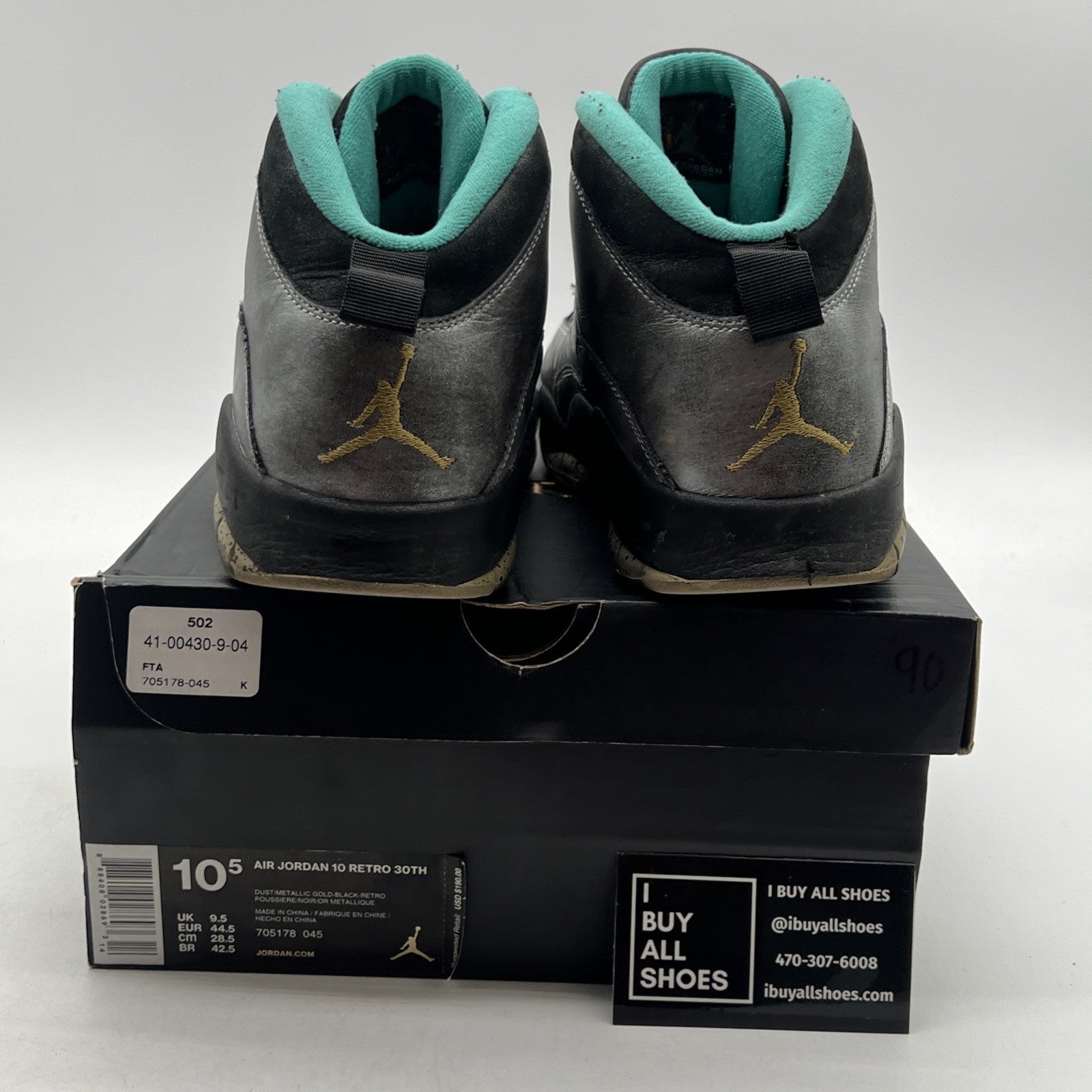 Size 10.5 - Air Jordan 10 Retro Lady Liberty (705178-045)