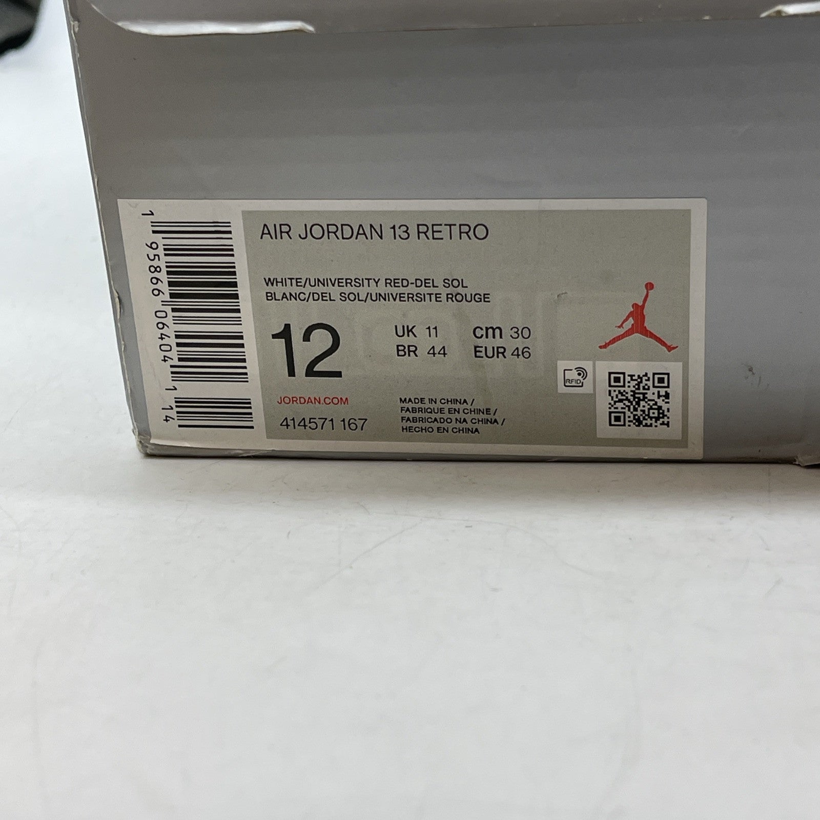 Size 12 - Jordan 13 Del Sol Yellow White Suede Leather (414571-167)