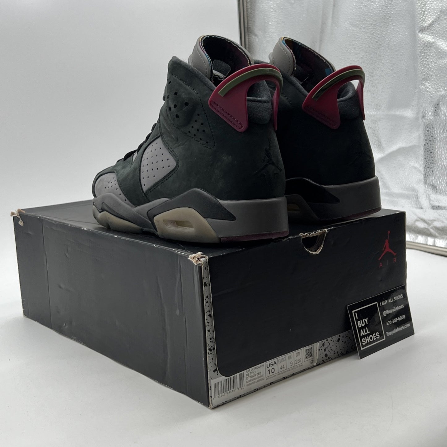 Size 10 - Air Jordan 6 Bordeaux (CT8529-063)