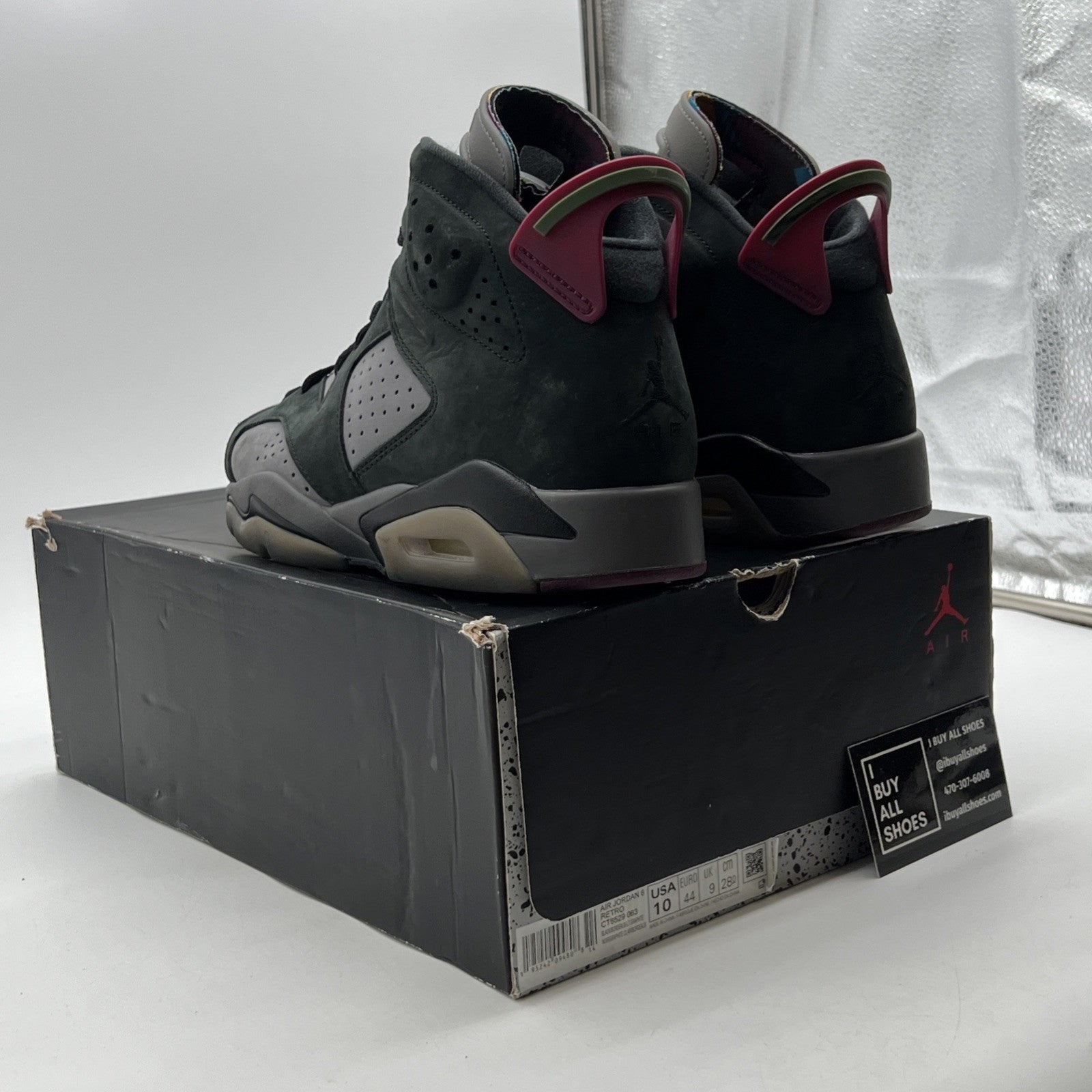 Size 10 - Air Jordan 6 Bordeaux (CT8529-063)
