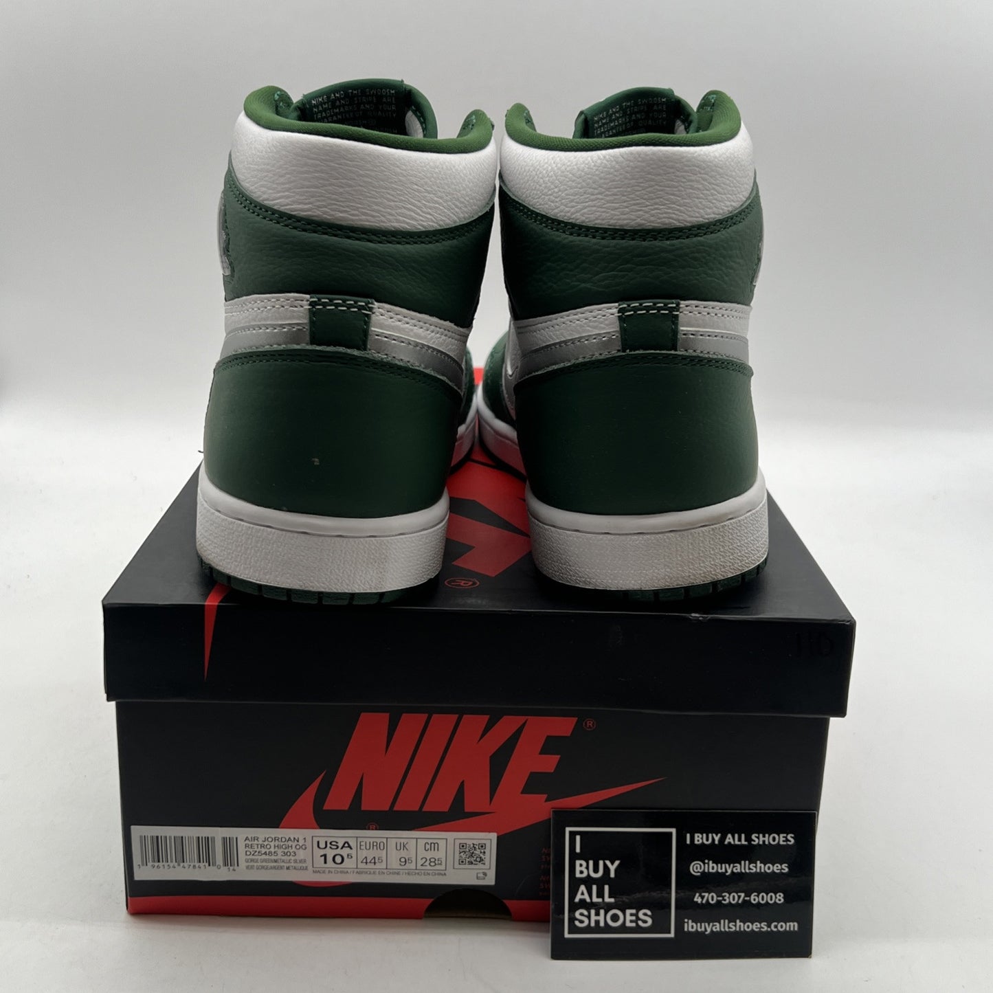 Size 10.5 - Air Jordan 1 Retro OG High Gorge Green (DZ5485-303)