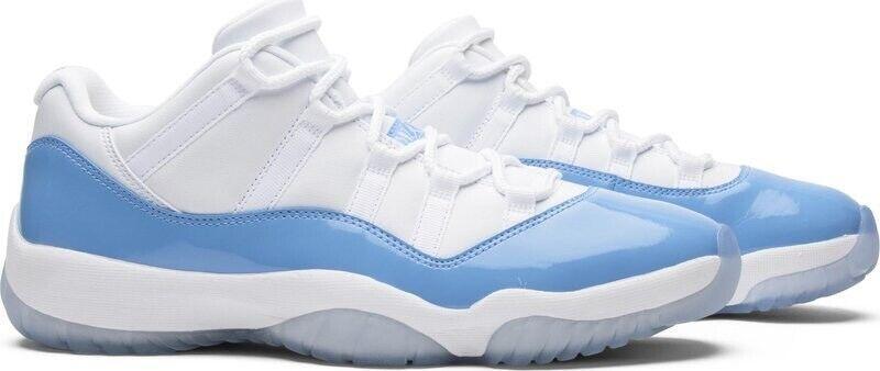 Size 9.5 - Jordan 11 Retro Low UNC 2017 Blue White (528895-106)