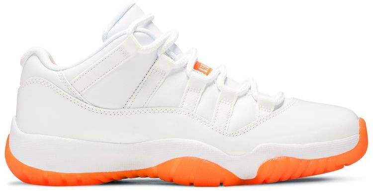Size 7.5W - Air Jordan 11 Retro Low Bright Citrus White Leather (AH7860-139)